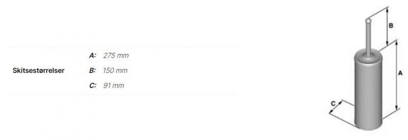 Smedbo Villa tilbeh&oslash;rspakke til bad 2 - Krom