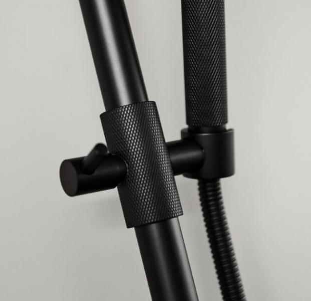 Cassøe Crystal Cut komplet pakke til badeværelset - Mat sort Cassøe Crystal Cut komplet pakke til badeværelset - Mat sort