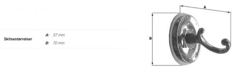 Smedbo Villa tilbeh&oslash;rspakke til bad - Poleret messing