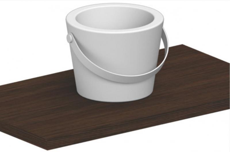 Eico Bucket 30 h&aring;ndvask - Hvid