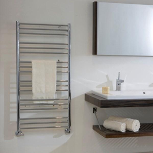 Strømberg Sorano håndklædetørrer til kombidrift - 50x79 cm - Hvid Strømberg Sorano håndklædetørrer til kombidrift - 50x79 cm - Hvid