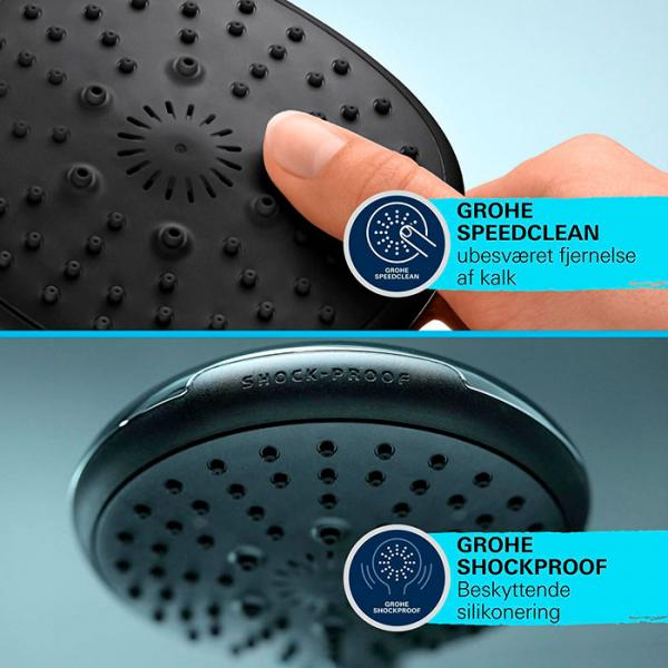 Grohe Vitalio Start 110 bruses&aelig;t 3 sprays m/Water Saving 900 mm