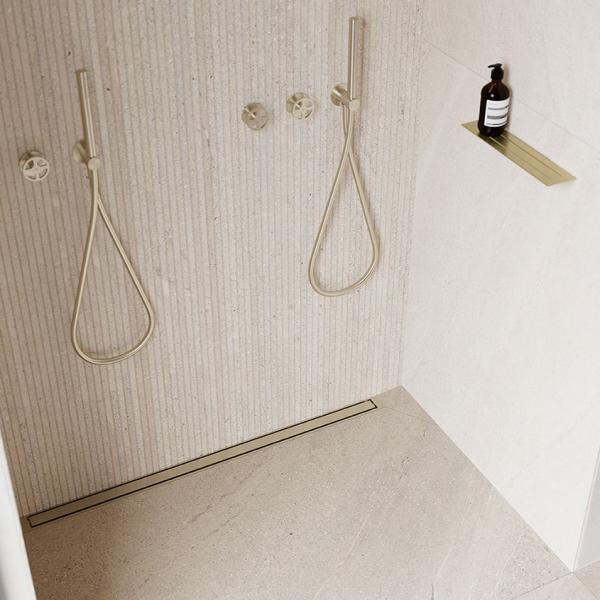 Unidrain Reframe s&aelig;behylde - Messing