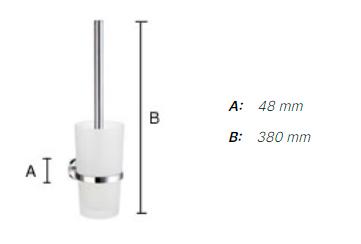 Smedbo Home tilbeh&oslash;rspakke til bad t/v&aelig;g - Krom