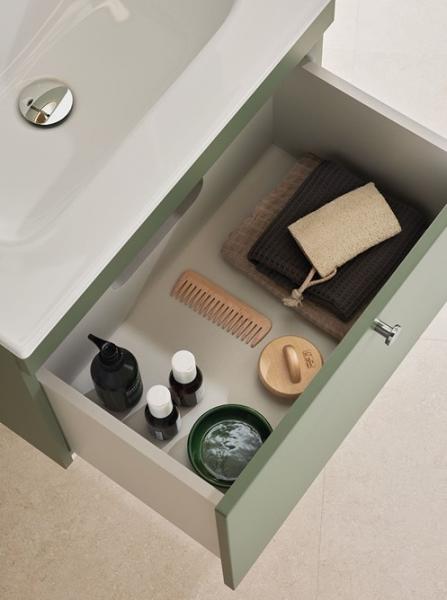 Hafa Haze 60 m&oslash;belpakke m/On soft h&aring;ndvask - Mat gr&oslash;n