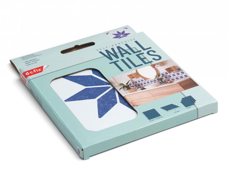 D-C-fix selvklæbende fliser til væg - Alia blue D-C-fix selvklæbende fliser til væg - Alia blue