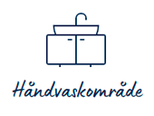 Til h�ndvaskeomr�det